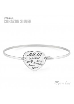 Pulsera CORAZÓN Silver