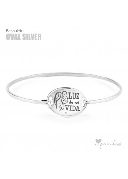 Pulsera OVALADA Silver