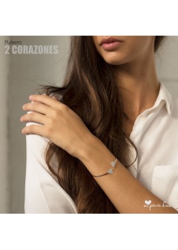 Pulsera "DOS CORAZONES"