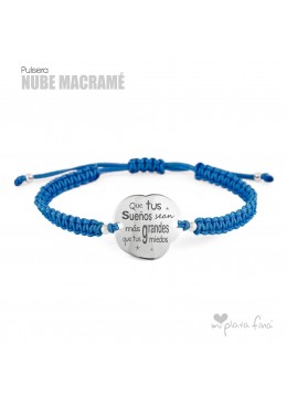 "NUBE" macramé