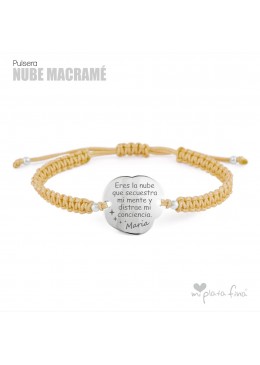 "NUBE" macramé