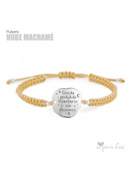 "NUBE" macramé