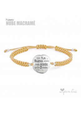 "NUBE" macramé