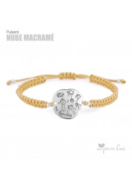 "NUBE" macramé
