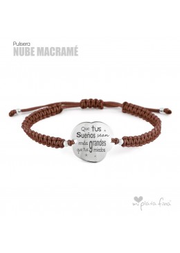 "NUBE" macramé