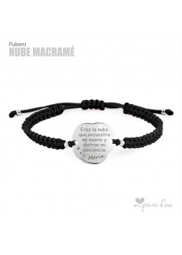 "NUBE" macramé