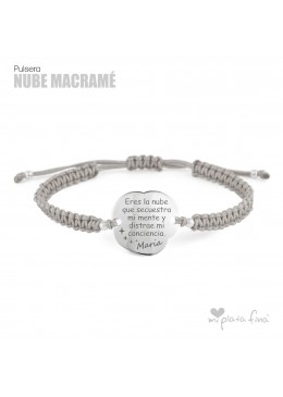 "NUBE" macramé