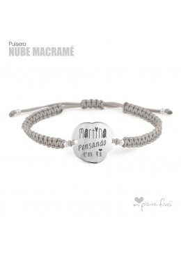 "NUBE" macramé