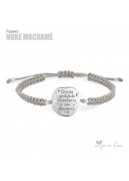 "NUBE" macramé