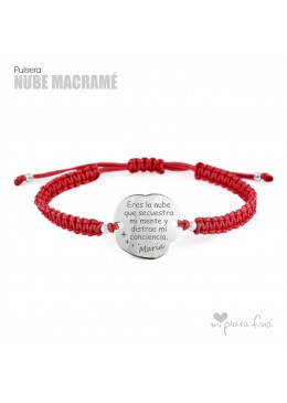 "NUBE" macramé
