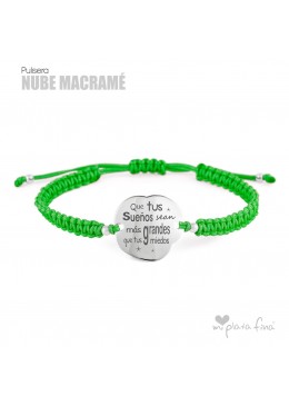 "NUBE" macramé