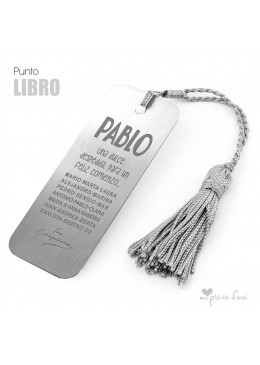 PUNTO LIBRO REGALO COMPARTIDO NOMBRES GRABADOS