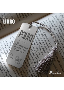 MARCA PÁGINAS JOYA PERSONALIZADA CUMPLEAÑOS
