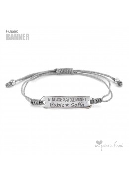NOMEOLVIDES PULSERA PERSONALIZADA