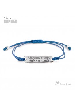 NOMEOLVIDES PULSERA PERSONALIZADA
