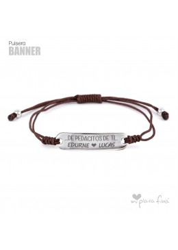 NOMEOLVIDES PULSERA PERSONALIZADA