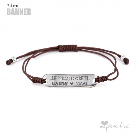NOMEOLVIDES PULSERA PERSONALIZADA