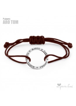 PULSERA PLATA TOM JOYA PARA PAPÁ