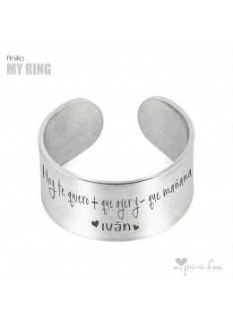 Anillo MY RING