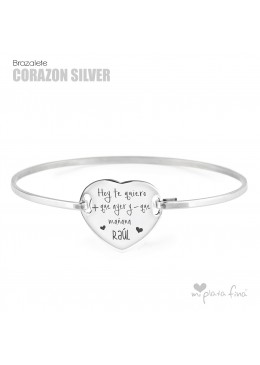 Pulsera CORAZÓN Silver