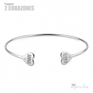 Pulsera "DOS CORAZONES"