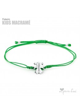 PULSERA MACRAME CON FIGURITAS GRABADAS