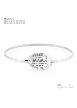 Pulsera OVALADA Silver