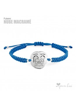 "NUBE" macramé