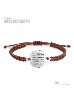 "NUBE" macramé