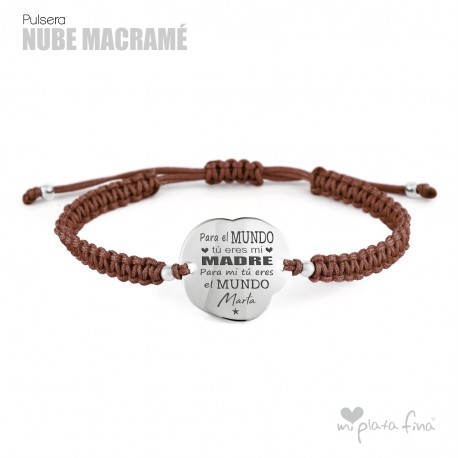 "NUBE" macramé