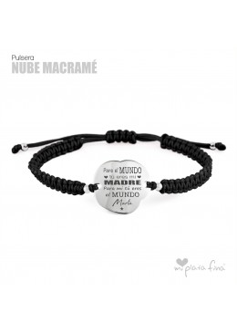 "NUBE" macramé