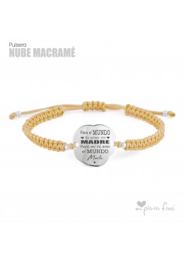 "NUBE" macramé