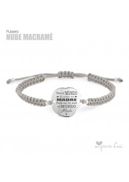 "NUBE" macramé