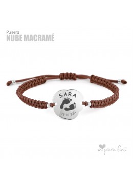 "NUBE" macramé