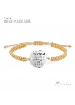 "NUBE" macramé