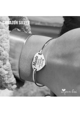 Pulsera CORAZÓN Silver