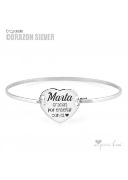 Pulsera CORAZÓN Silver