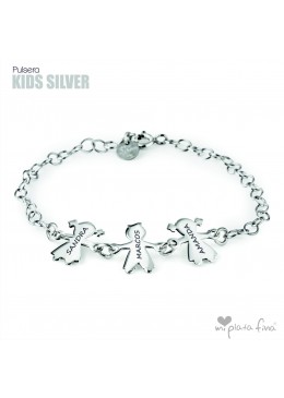 Pulsera figura Niño Niña regalo original