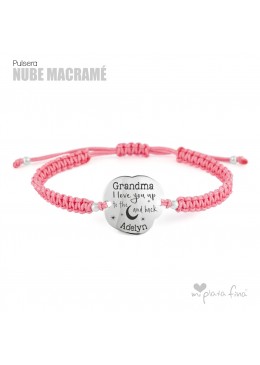 Pulsera Nube MACRAMÉ ABUELAS