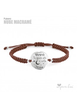 Pulsera Nube MACRAMÉ ABUELAS