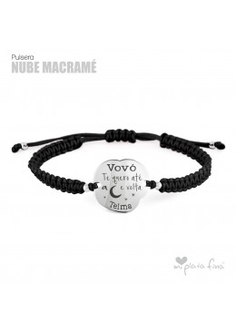 Pulsera Nube MACRAMÉ ABUELAS
