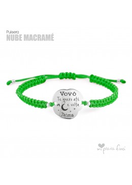 Pulsera Nube MACRAMÉ ABUELAS