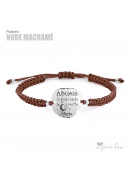 Pulsera Nube MACRAMÉ ABUELAS
