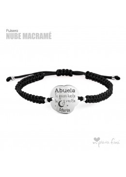 Pulsera Nube MACRAMÉ ABUELAS