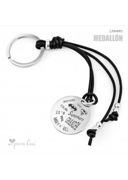 Llavero Medalla diseño personalizado Abuelos