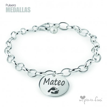 PULSERA MEDALLAS
