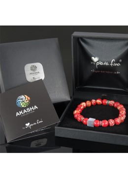 Estuche Luxury HOWLITA ROJA BRILLO Essential Cube
