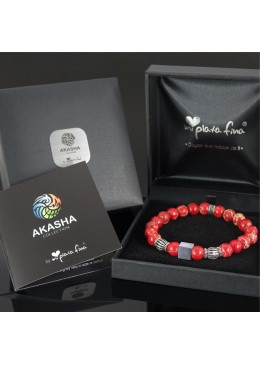 Estuche Luxury HOWLITA ROJA BRILLO Royal Cube