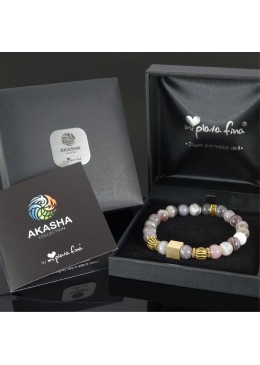 ÁGATA BOTSWANA Royal Cube ORO