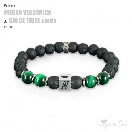 VOLCANIC GEMSTONE vs TIGER'S EYE GREEN